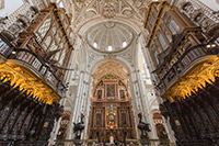 Inside capilla real Granada