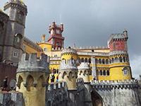 Sintra colourful castle