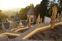 Steps of baroque monastery in Braga