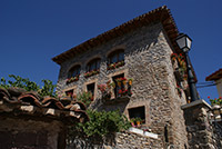 Stone building spain