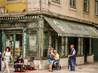 Old shop front Portugal