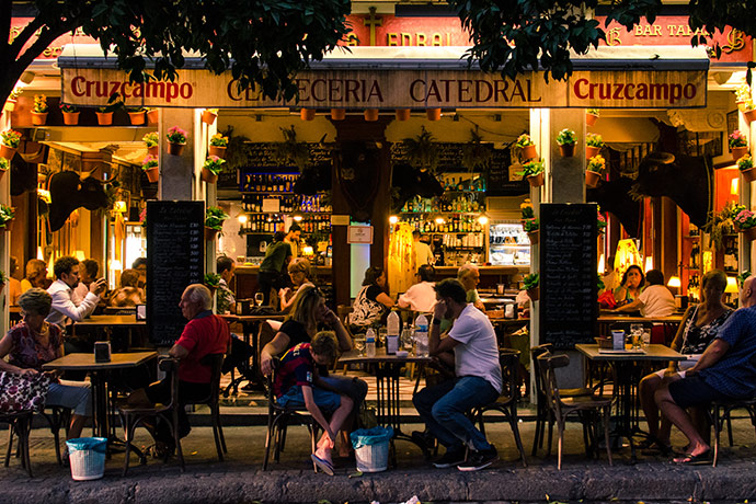 Tapas restaurant, Madrid