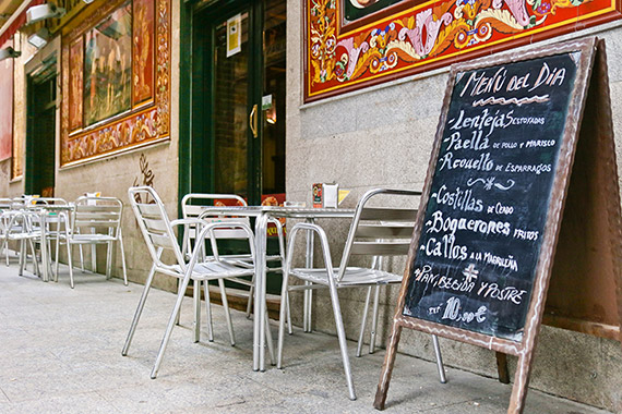 Menu del dia, Malaga 